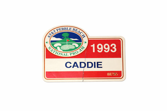 1993 AT&T Pebble Beach National Pro-Am Caddie Badge, №295