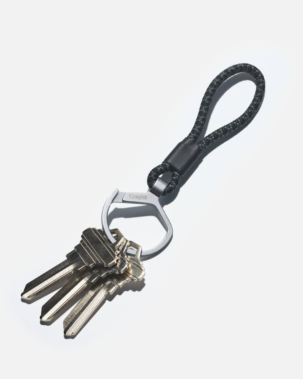 Rope Split Ring: Orange