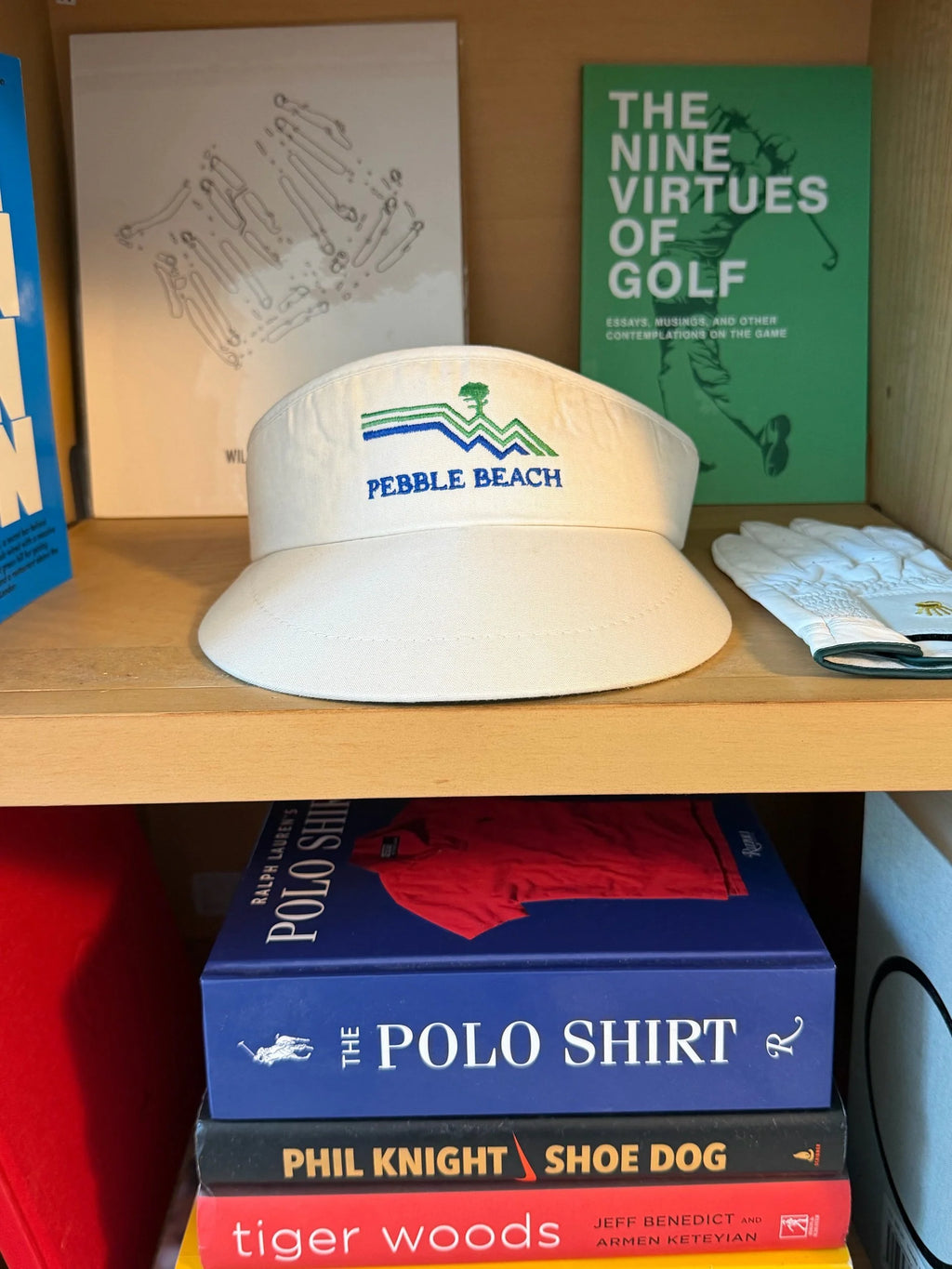 Vintage Pebble Beach Tour Visor