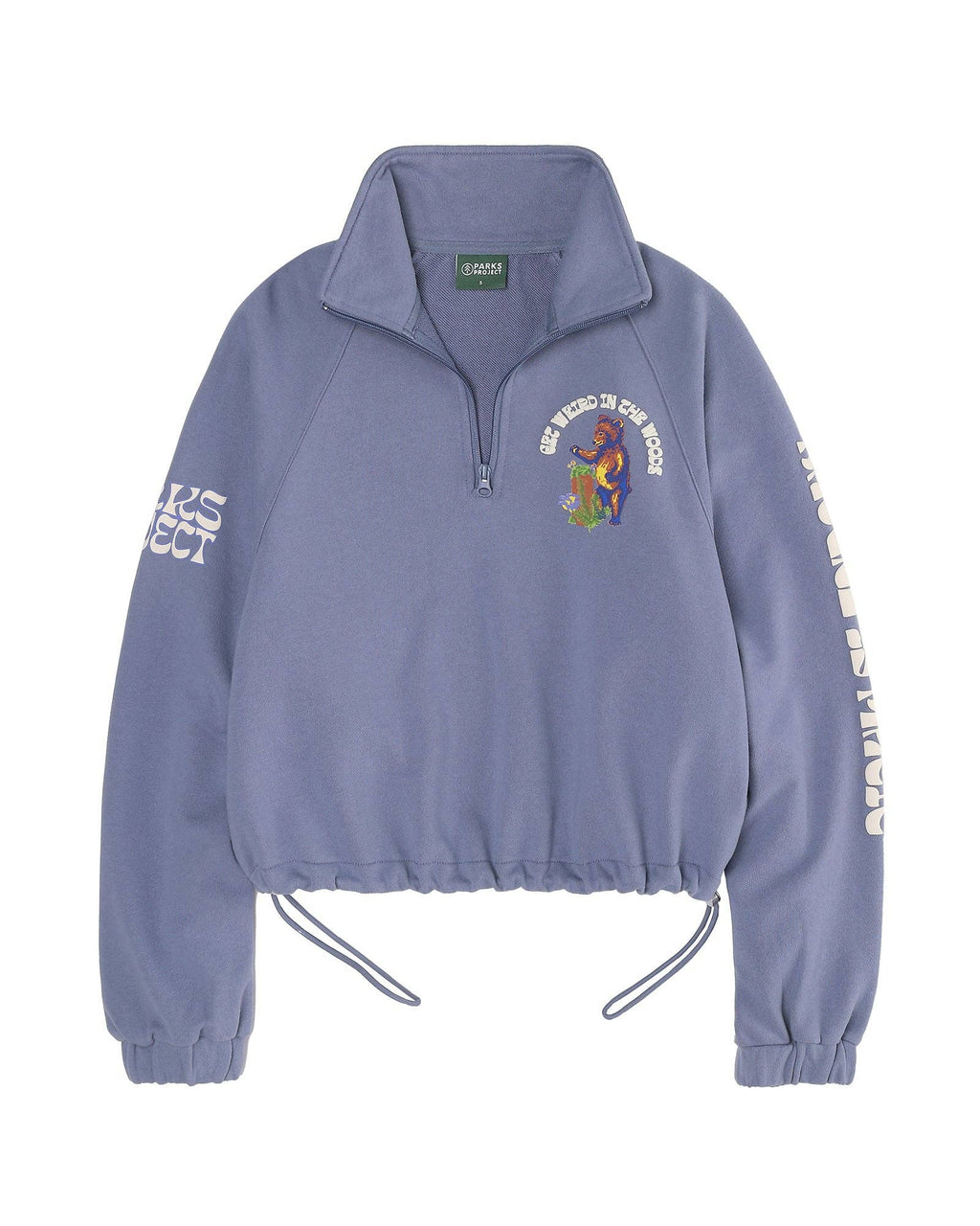 Parks Project Women's Nature's Magic Quarter Zip Fleece, Silver Bullet
