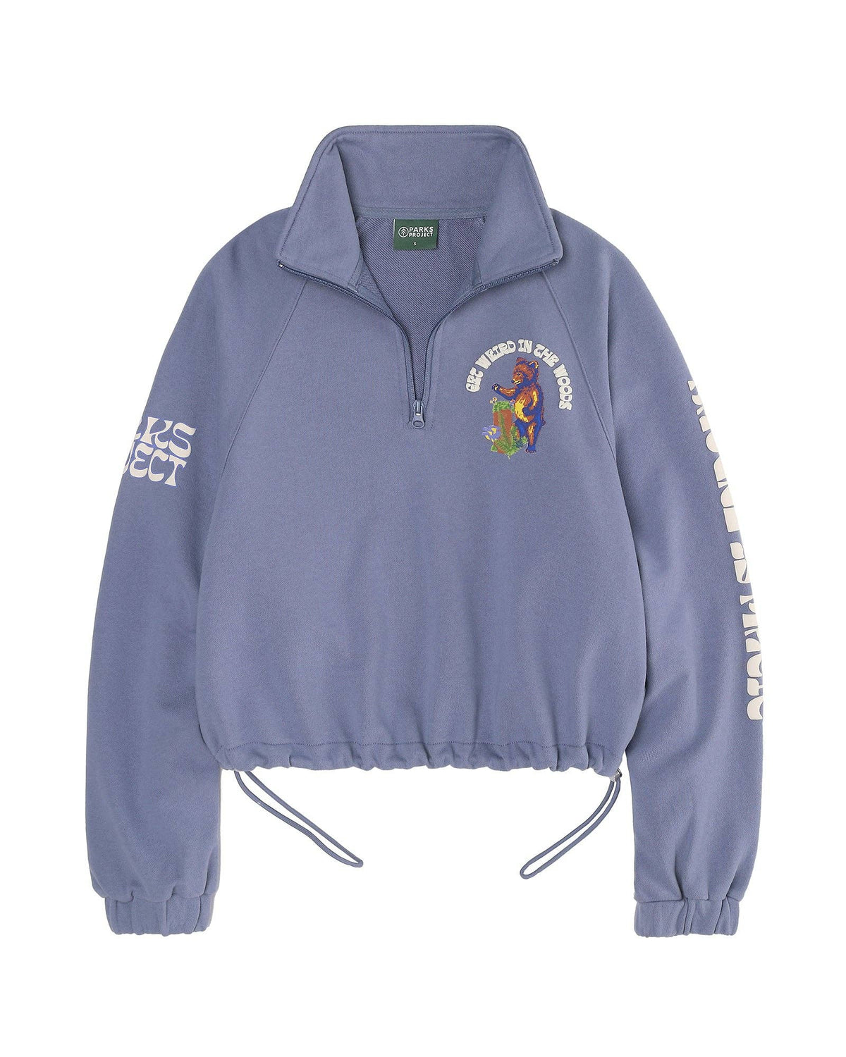 Parks Project Women's Nature's Magic Quarter Zip Fleece, Silver Bullet