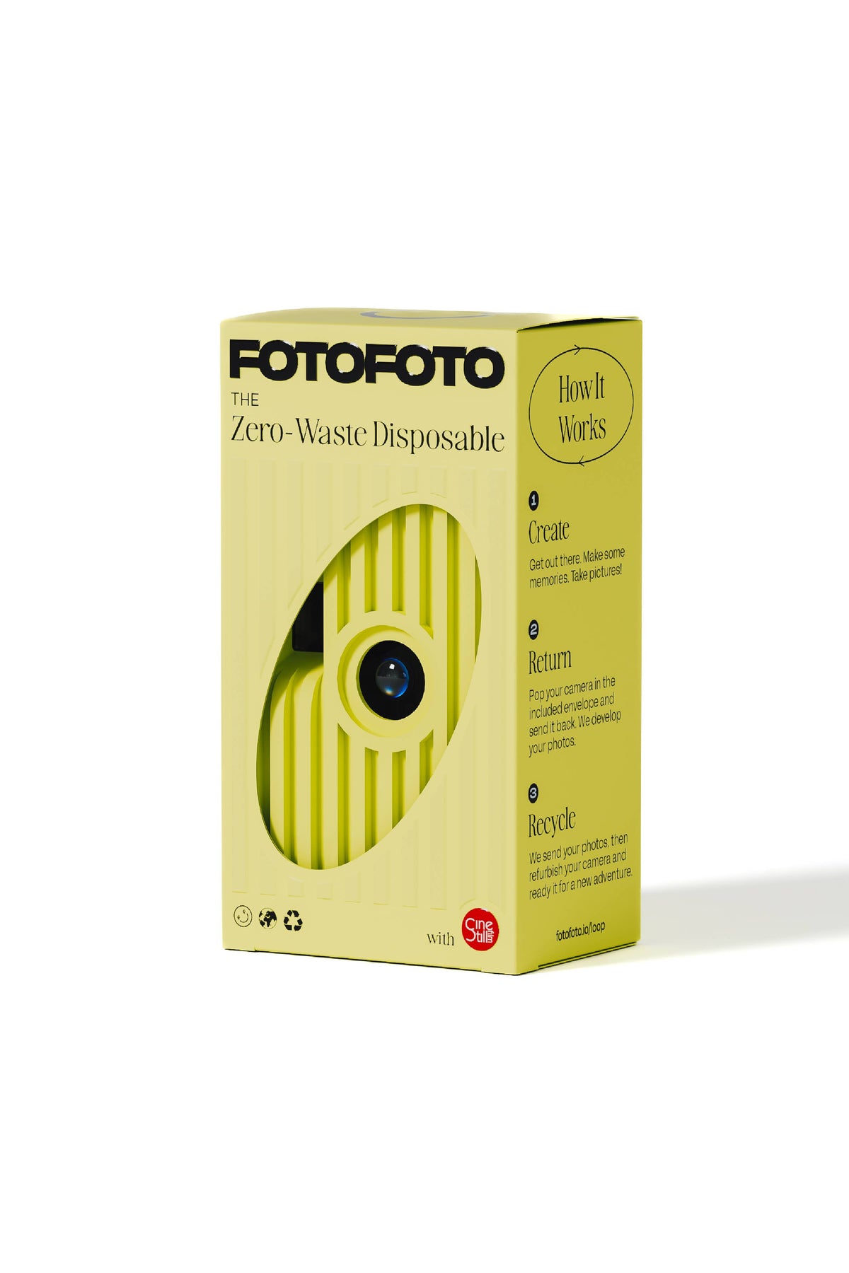 Fotofoto "Yuzu" | Sustainable Disposable Camera