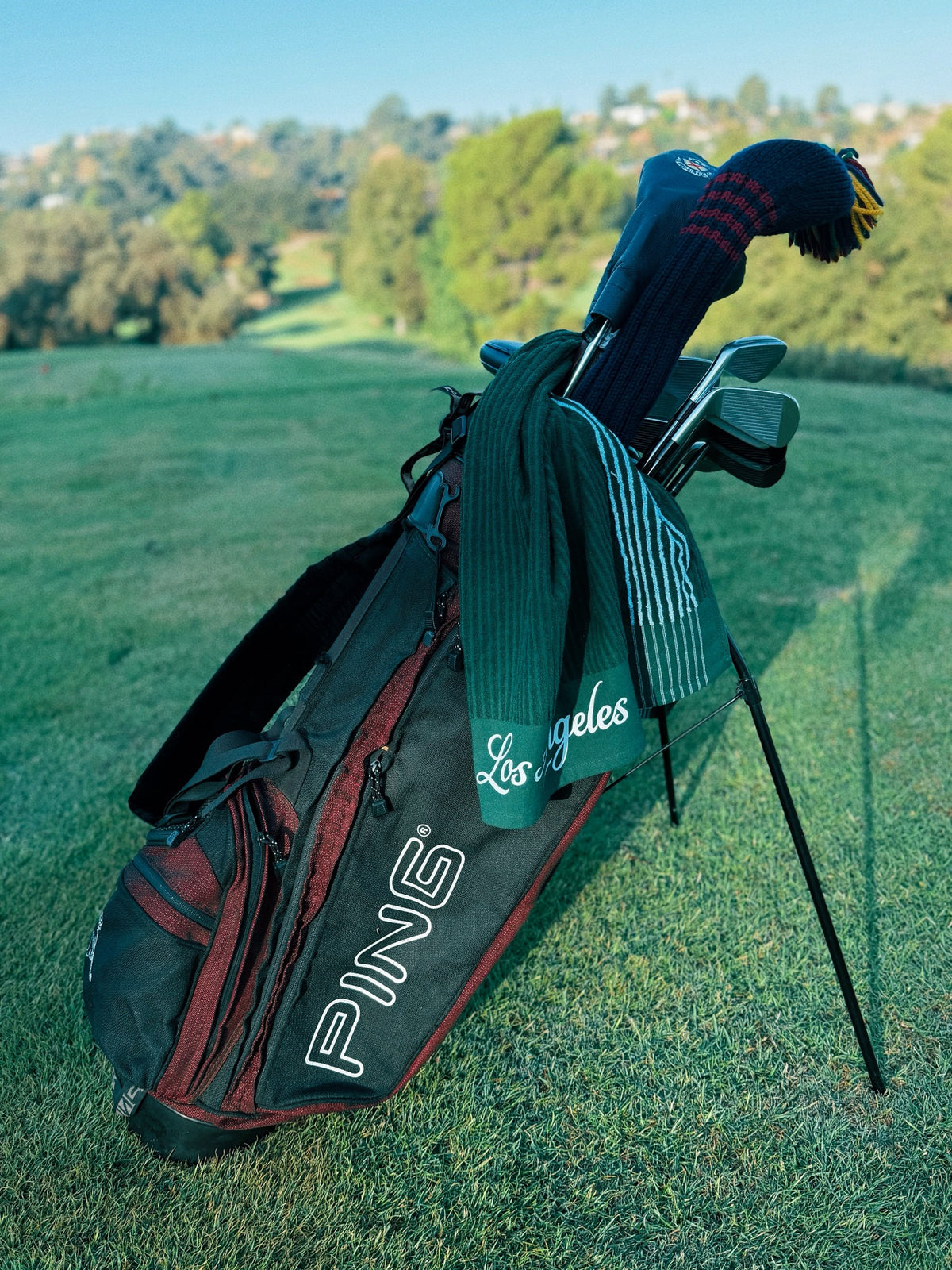 Original Ping Hoofer Two Single Strap Golf Bag