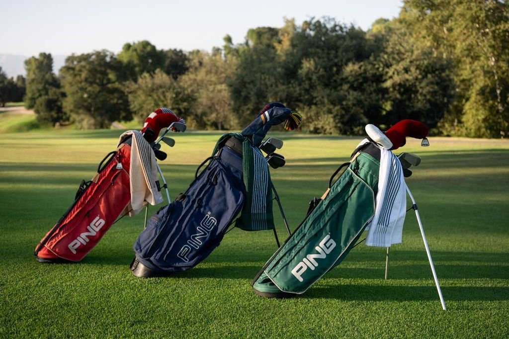 Original Hoofer Two Navy Ping Golf Bag