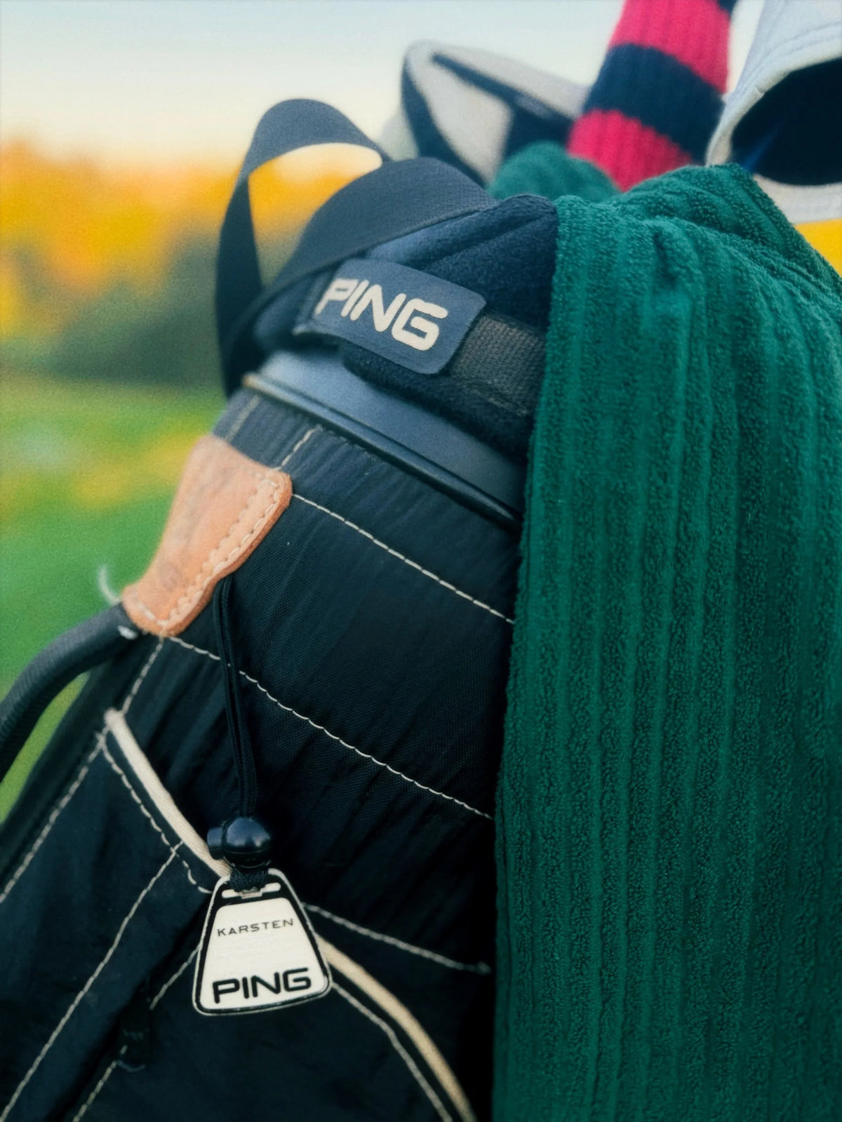 Ping L8 Nylon Dual Strap Stand Bag- Oasis Golf Club