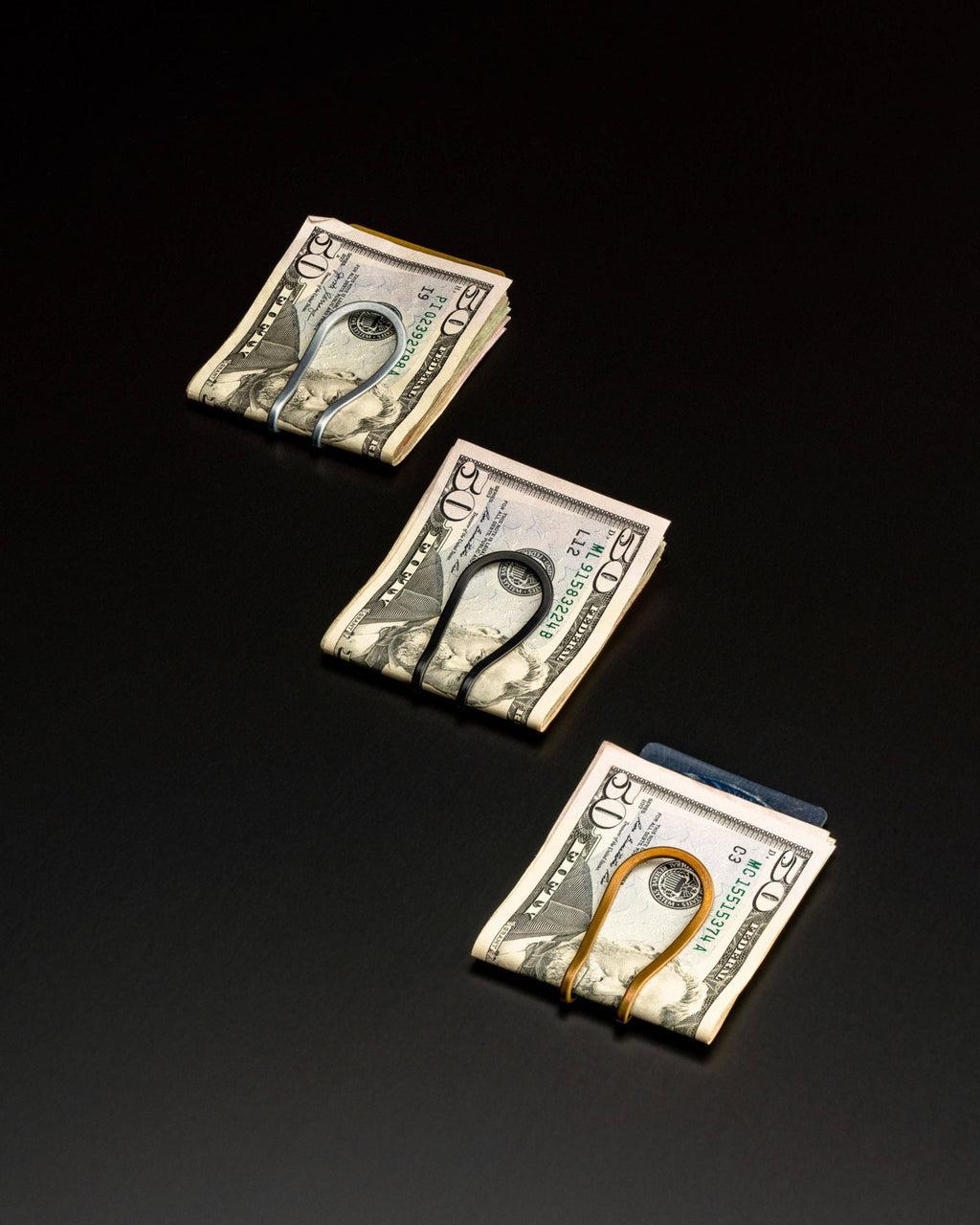 Station Money Clip: Vapor Bronze