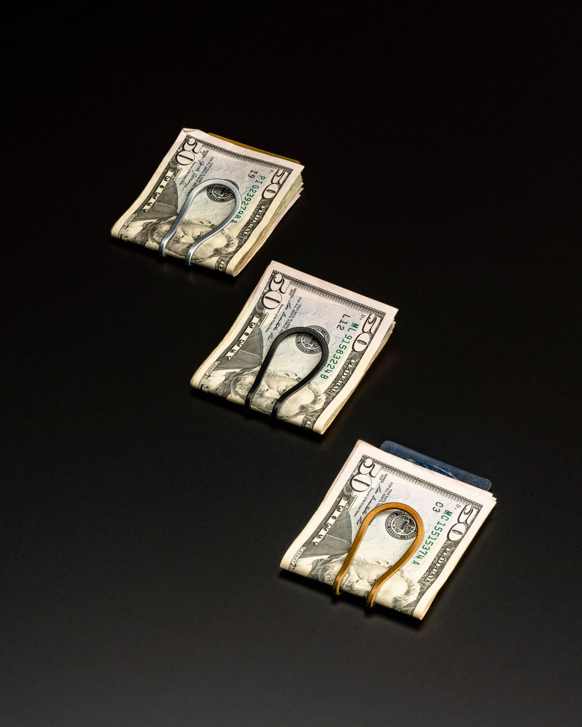 Station Money Clip: Vapor Bronze