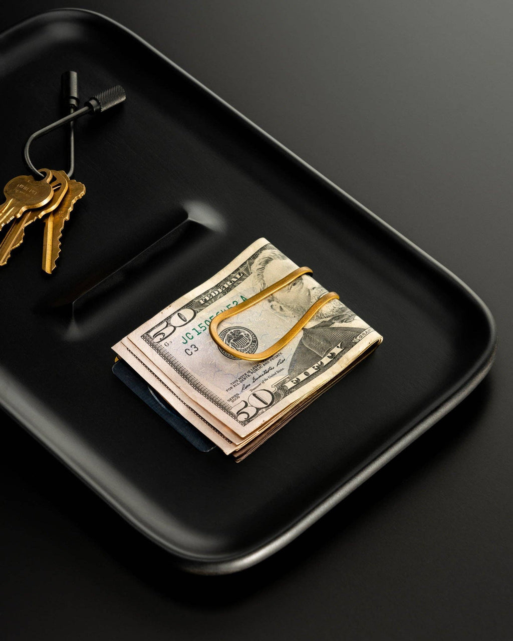 Station Money Clip: Vapor Bronze