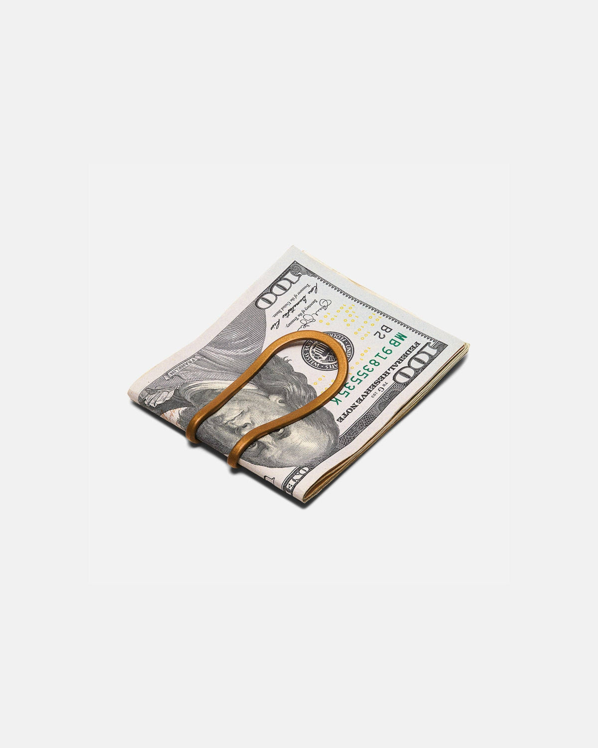 Station Money Clip: Vapor Bronze