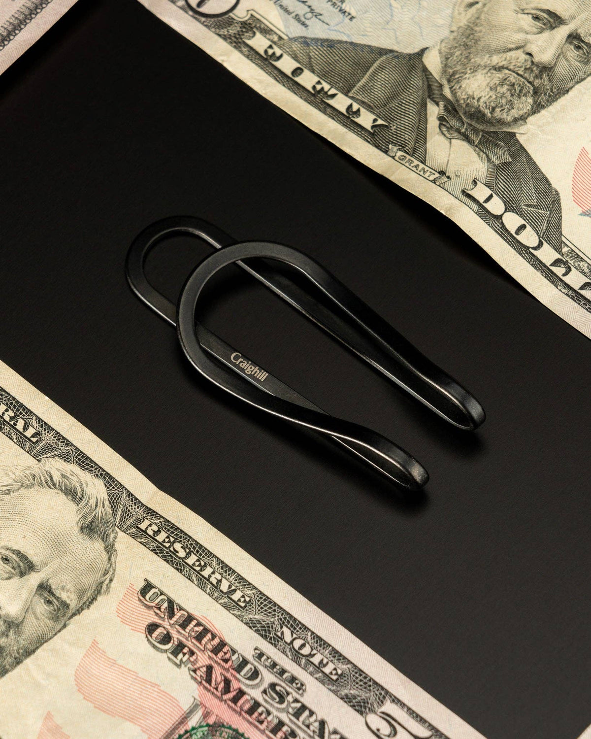 Station Money Clip: Vapor Bronze