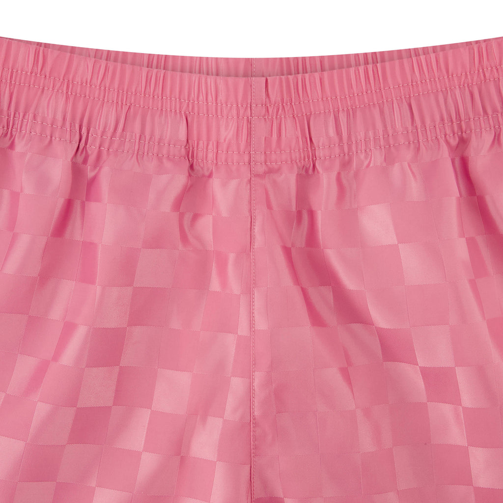 Umbro Junior's Checkered Athletic 3" Short: Pink / L