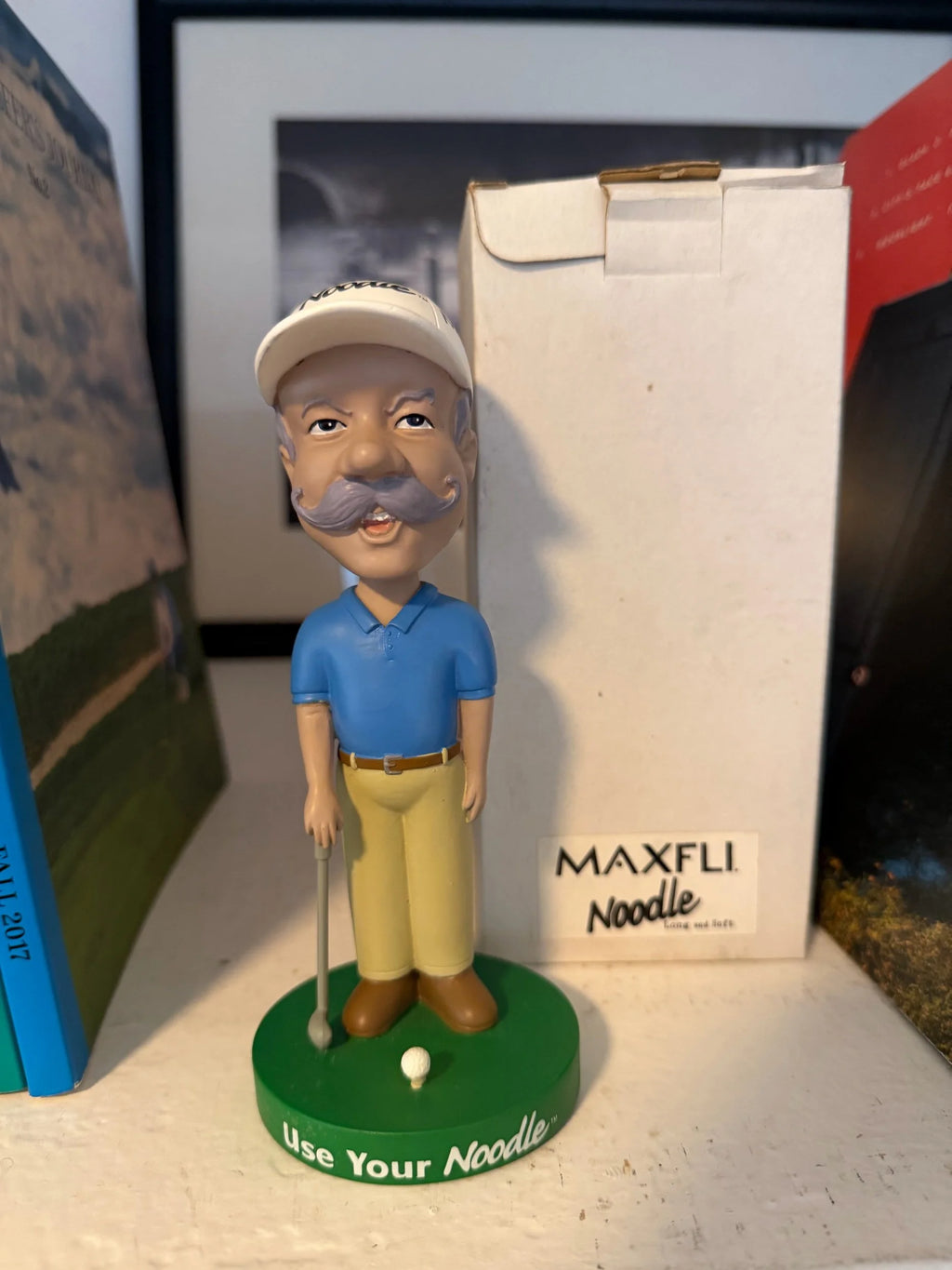 Gary McCord Maxfli Noodle Bobble Head
