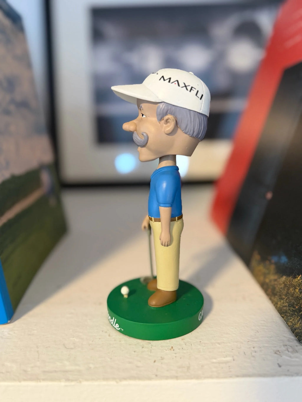 Gary McCord Maxfli Noodle Bobble Head
