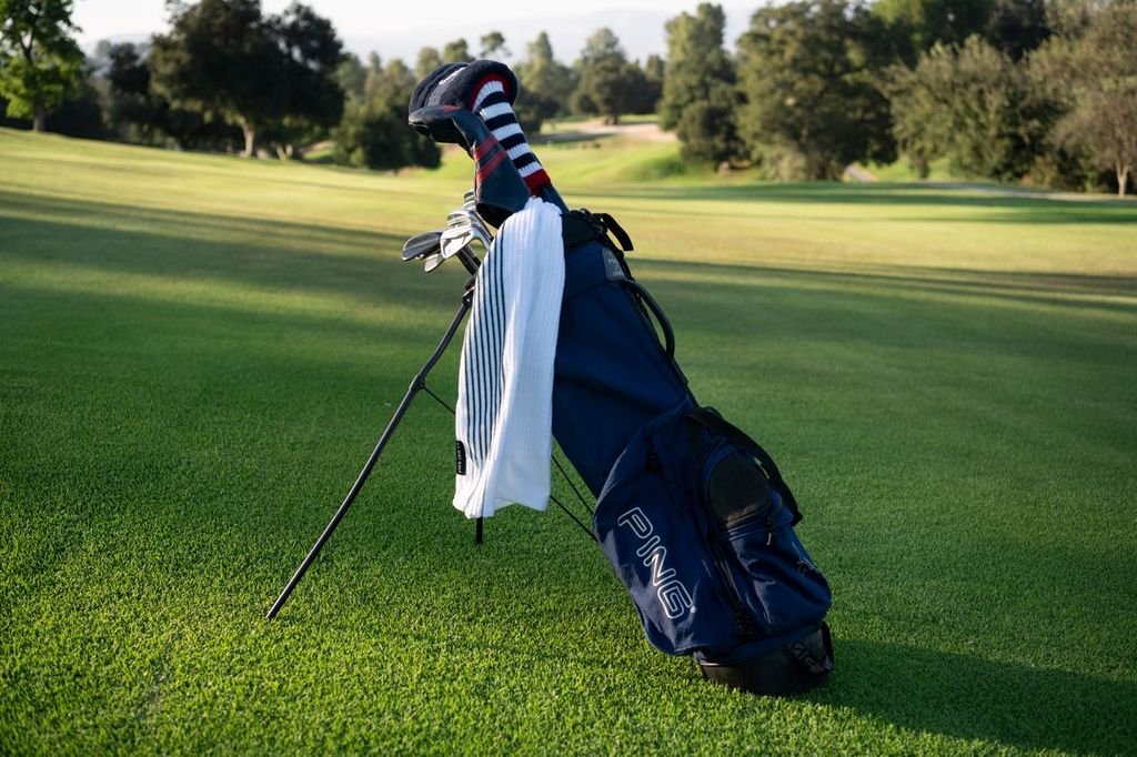 Original Hoofer Two Navy Ping Golf Bag