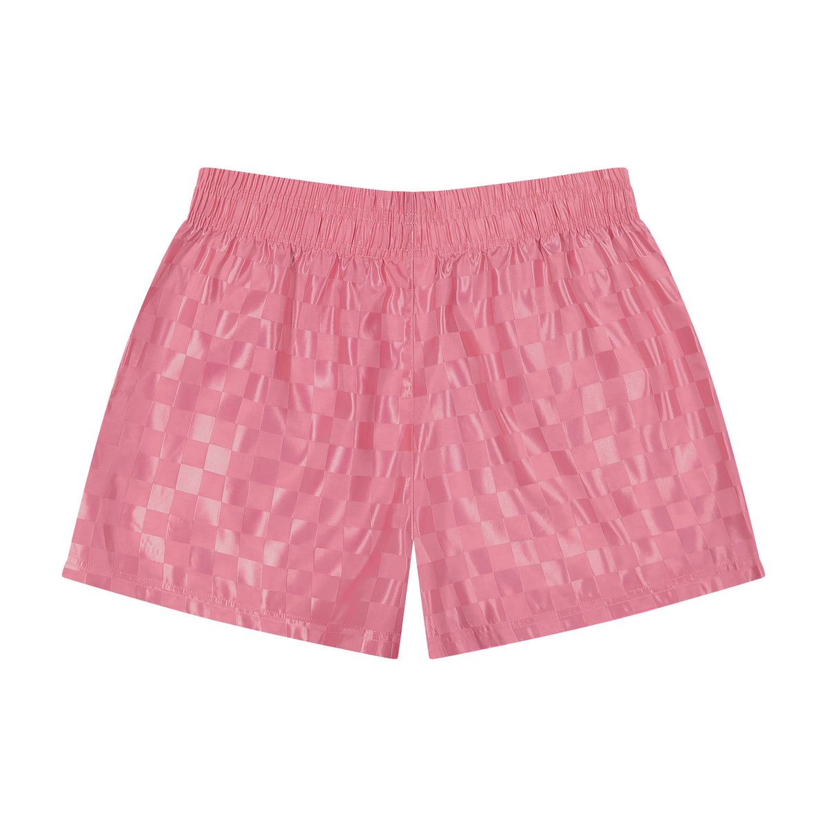 Umbro Junior's Checkered Athletic 3" Short: Pink / L