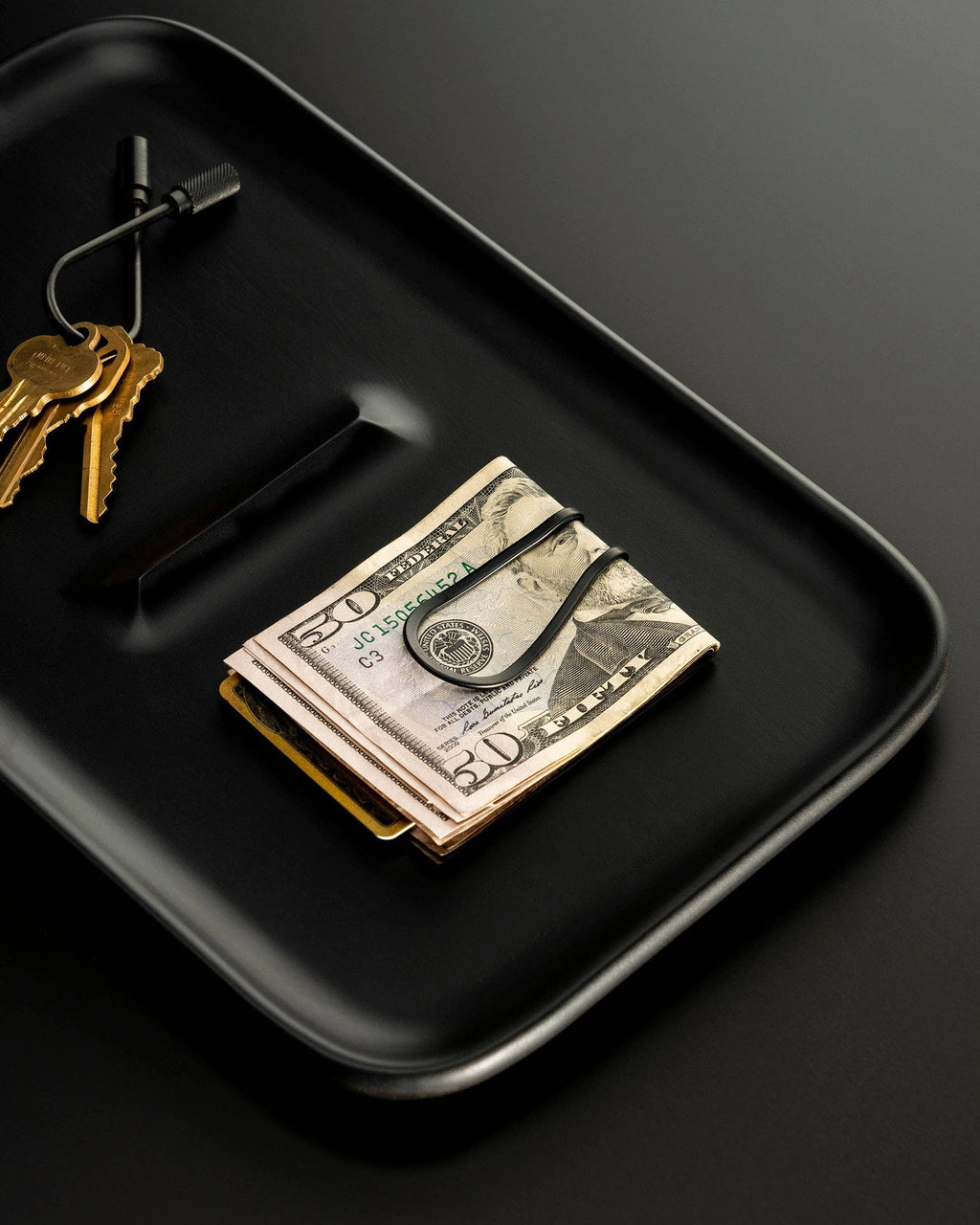 Station Money Clip: Vapor Bronze