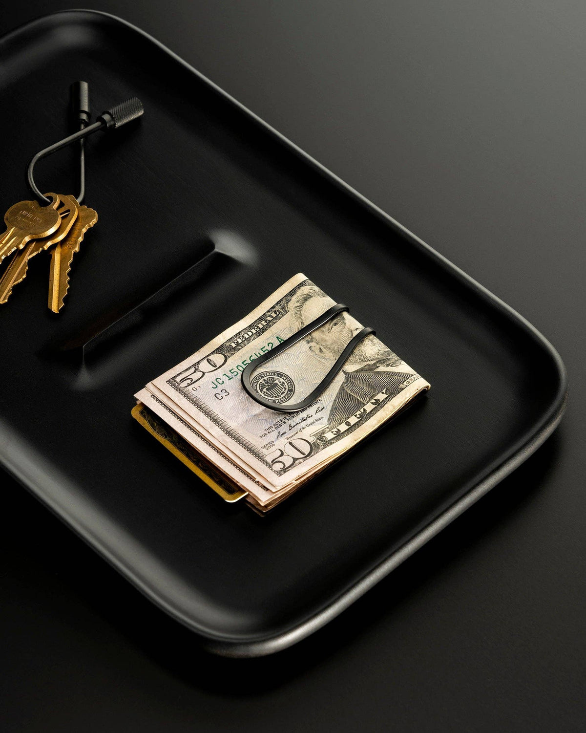 Station Money Clip: Vapor Bronze