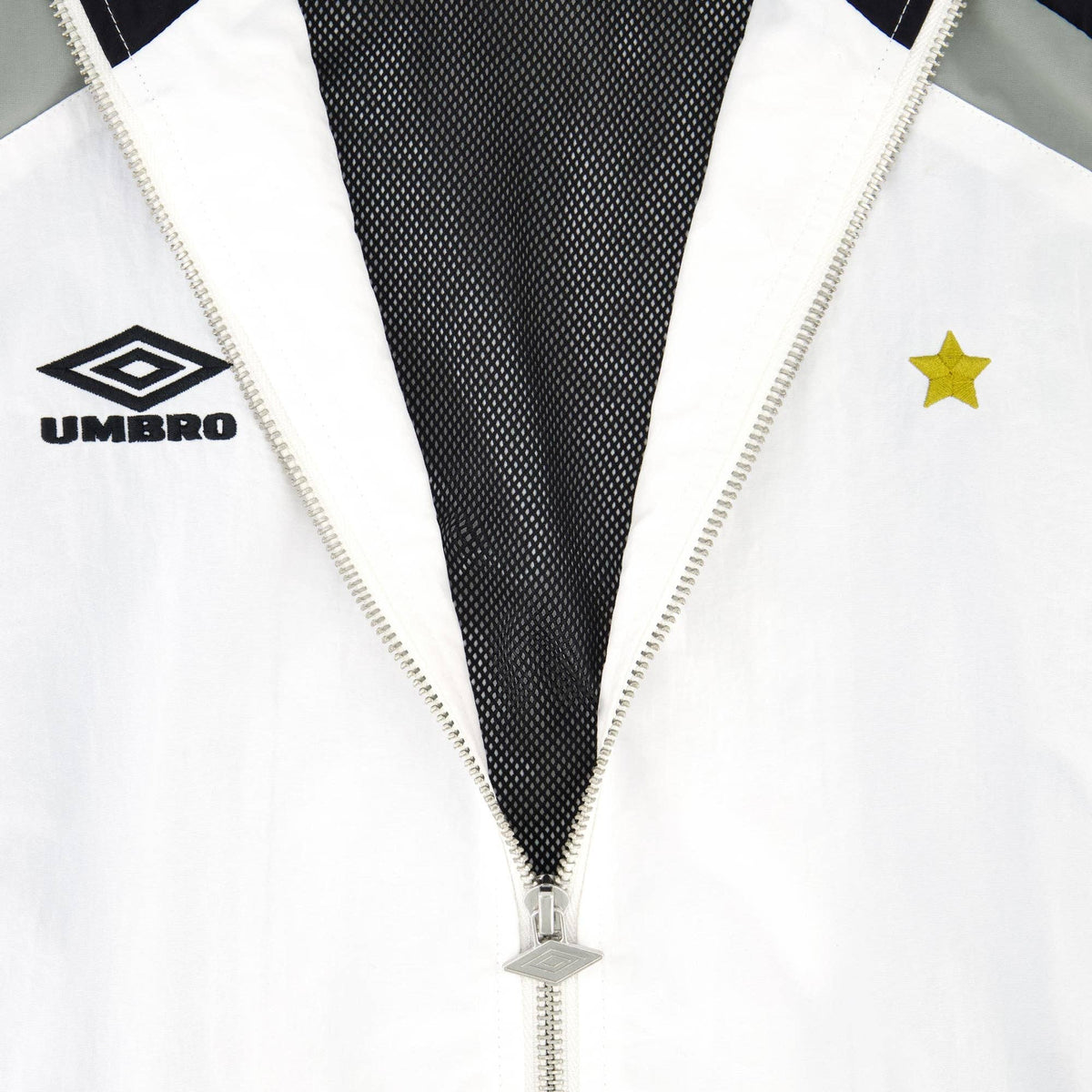 Umbro Men's Relaxed Track Jacket: White / XL